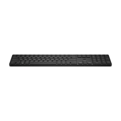 HP 450 Programmable Wireless Keyboard, Full-size (100%), Wired & Wireless, RF Wireless + USB, Black