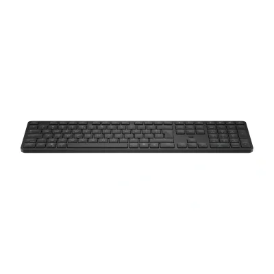 HP 495K Multi-Device Dual-Mode Keyboard, Full-size (100%), Wireless, USB + Bluetooth, Plunger key switch, Black