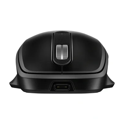 HP 515 Ultra-Fast Rechargeable Wireless Mouse, Ambidextrous, RF Wireless, 4000 DPI, Black
