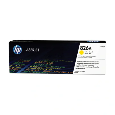 HP 826A Yellow Original LaserJet Toner Cartridge, 31500 pages, Yellow, 1 pc(s)