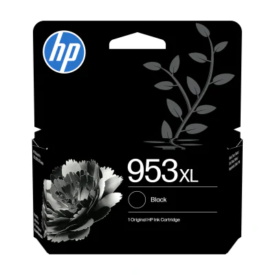 HP 953XL High Yield Black Original Ink Cartridge, High, Black, Pigment-based ink, 42.5 ml, 1 pc(s), 2000 pages