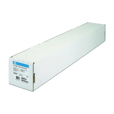 HP Bright White Inkjet Paper 4.7 mil, 90 g/m² (24 lbs), 610 mm x 45.7 m
