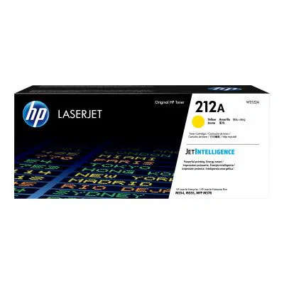 Toner HP 212A Yellow, original, 4500 pagini, compatibil HP LaserJet Enterprise M554, M555, M578