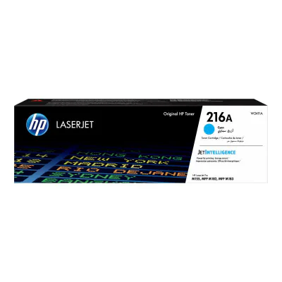 HP 216A Cyan Original LaserJet Toner Cartridge, 850 pages, 0 pages, Cyan, 1 pc(s)