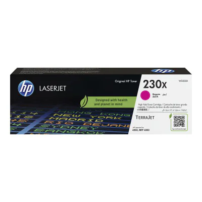 Toner Original HP Magenta, nr.230X, pentru Color LJ Pro 4201|4203|MFP 4301|MFP 4303, 5.5K, incl.TV 1.2 RON, "W2303X"