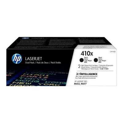 Set cartuse toner HP 410X Black CF410XD 2buc/set