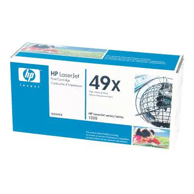 HP 49X High Yield Black Original LaserJet Toner Cartridge, 6000 pages, Black, 1 pc(s)