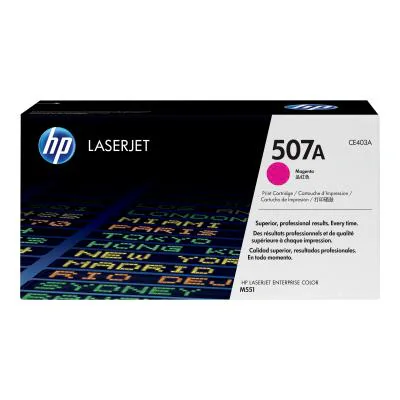 Toner HP 507A Magenta Original, 6000 pagini, compatibil LaserJet Pro M570