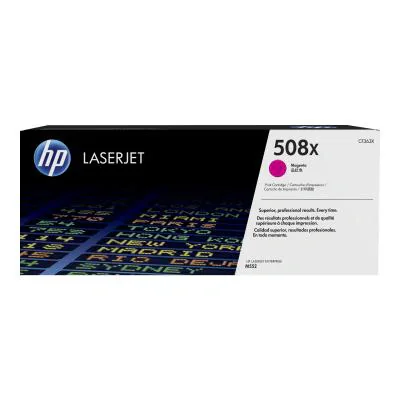 HP 508X High Yield Magenta Original LaserJet Toner Cartridge, 9500 pages, Magenta, 1 pc(s)