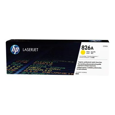 Toner Original HP Yellow, nr.826A, pentru LaserJet M855 series, 31.5K, "CF312A"