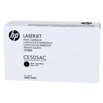 HP CONTRACT Cartridge No 05A HP05A HP 05A Black Schwarz (CE505AC)