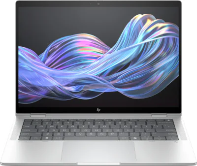 Laptop HP EliteBook x360 Flip G1i, Intel Core Ultra 7 258V, 14 inch WUXGA Touch, 32GB RAM, 1TB SSD, Intel Arc Graphics, Windows 11 Pro, Glacier Silver