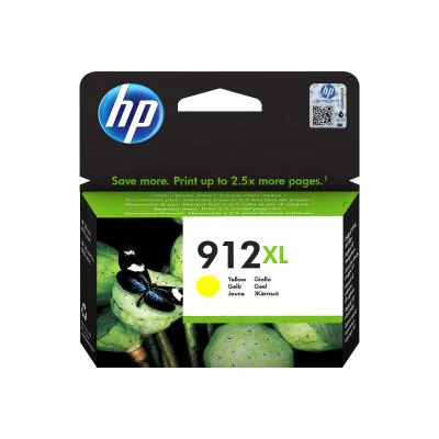 Cartus Cerneala Original HP Yellow, nr.912XL, pentru OfficeJet 8013|8023, 825, "3YL83AE"