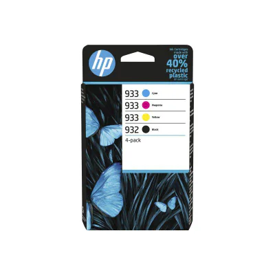 Combo-Pack Original HP CMYK, nr.932+nr.933, pentru OfficeJet 6xxx|7xxx|, "6ZC71AE"