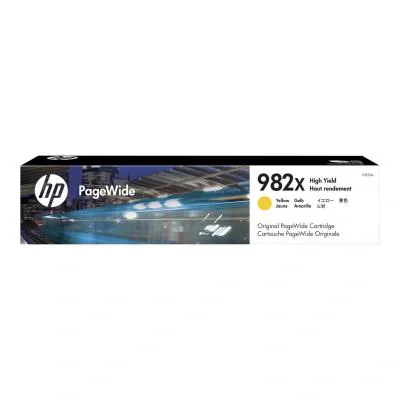 HP 982X High Yield Yellow Original PageWide Cartridge, High, Yellow, Pigment-based ink, 1 pc(s), 16000 pages