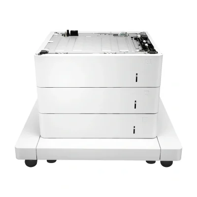 HP LaserJet 3x550-sheet Paper Feeder with Cabinet, Paper tray, HP, HP LaserJet Enterprise MFP M631dn J8J63A, HP LaserJet Enterprise Flow MFP M631h J8J64A, HP..., 1650 sheets, 550 sheets, White