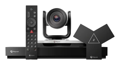 HP Poly G7500 Video Conferencing System with EagleEyeIV 12x Kit, Group video conferencing system, 4K Ultra HD, 60 fps, 12x, Black