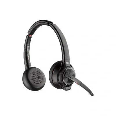 Savi 8220 UC DECT 1880-1900 MHz USB-A Headset, Black
