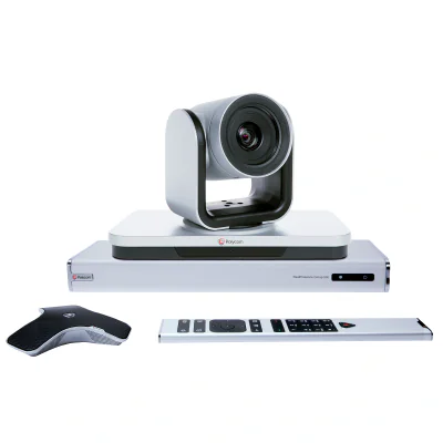 HP Poly RealPresence Group 500 Video Conferencing System with EagleEyeIV 12x, Group video conferencing system, CMOS, Full HD, 10x, 12x, Silver