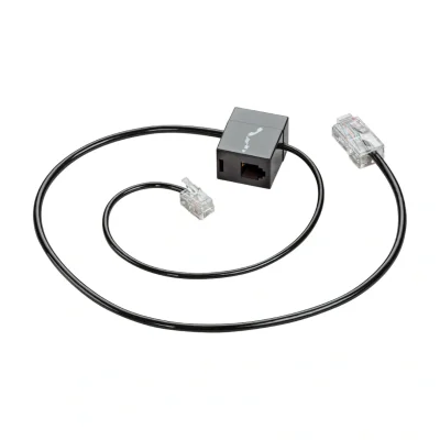 HP Poly Savi Office S2 Telephone Cable, Cable, Black