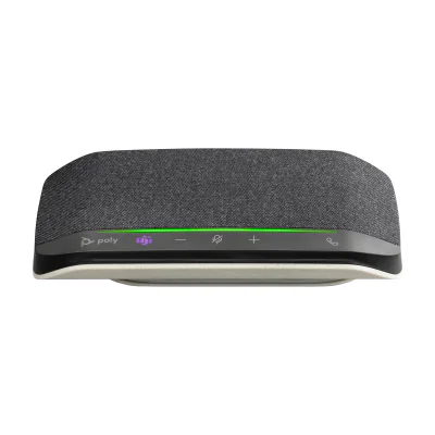 HP Poly Sync 10 Microsoft Teams Certified Speakerphone, PC, Silver, 0.715 m, IP64, Windows 10, Windows 11, MacOS