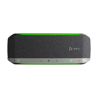 HP Poly Sync 40 USB-A USB-C Speakerphone, Universal, Silver, 1.05 m, Buttons, Touch, IP64, Windows 10, Windows 11
