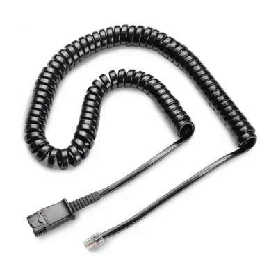 HP Poly U10P-S Cable, Cable, 67 g, Black