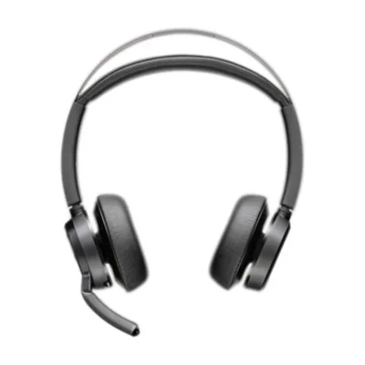 HP Poly Voyager Focus 2 Microsoft Teams Certified USB-C-C Headset +USB-C/A Adapter, Wireless, Office/Call center, 175 g, Headset, Black