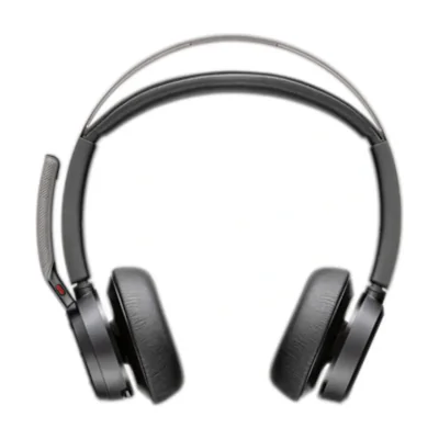 HP Poly Voyager Focus 2 USB-C-C Headset +USB-C/A Adapter +Charging Stand, Wireless, Business/Everyday, 175 g, Headset, Black