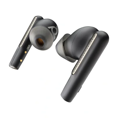 HP Poly Voyager Free 60/60+ Black Earbuds (2 Pieces), Cushion/ring set, Black