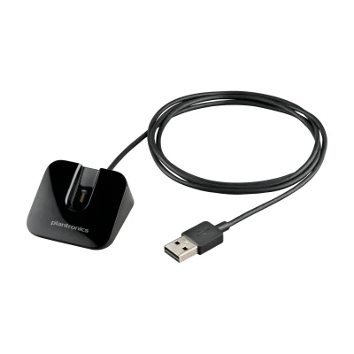 HP Poly Voyager Legend Charging Stand USB-A, Headset stand, Black