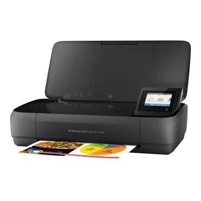 HP OfficeJet Mobile 250 Wireless All-in-One Color Printer, Copier, Scanner, Thermal inkjet, Colour printing, 4800 x 1200 DPI, Colour copying, Colour scanning, A2