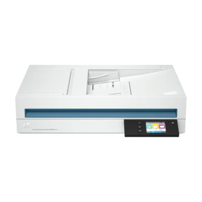 HP ScanJet Enterprise Flow N6600 fnw1, 216 x 356 mm, 1200 x 1200 DPI, Flatbed scanner, White, 7.11 cm (2.8"), Buttons, Touch