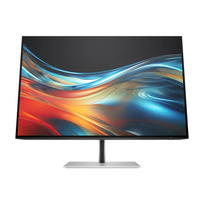 HP Series 7 Pro 24 inch WUXGA Monitor - 724pn, 61 cm (24"), 1920 x 1200 pixels, WUXGA, LCD, 5 ms, Black, Silver