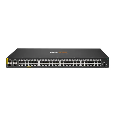 HPE Aruba Networking CX 6100 48G Class4 PoE 4SFP+ 370W Switch