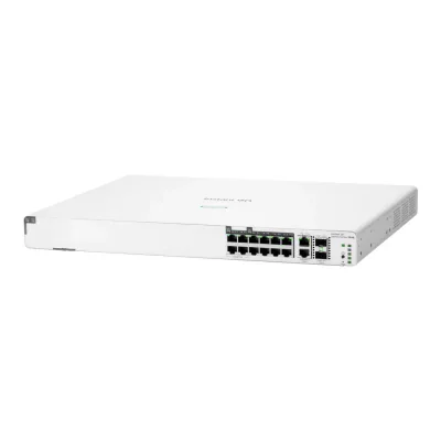 HPE Networking Instant On Switch 8p Gigabit CL4 4p SR2.5G CL6 PoE 2p 10GBT 2p SFP+ 480W 1960