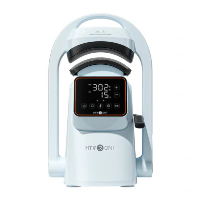 HTVRONT A300 Auto Cap Press (albastru deschis)