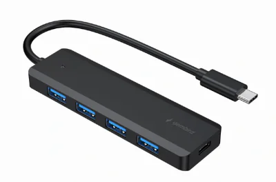 GEMBIRD 4-port USB 3.1 Gen 1 Type-C hub