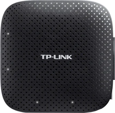 Hub USB TP-Link UH400, 4 porturi USB 3.0, negru