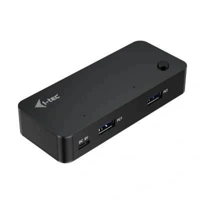 Hub USB I-TEC CAKVMHUB2A2C, 1 m, Black