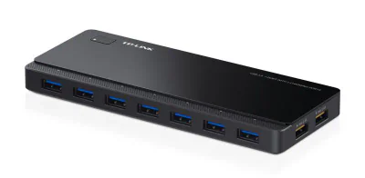 Hub USB TP-Link UH720, 7 porturi USB 3.0, negru