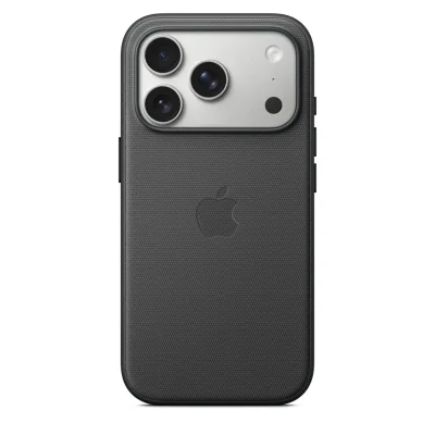 Husă Apple TechWoven cu MagSafe pentru iPhone 17 Pro, Black
