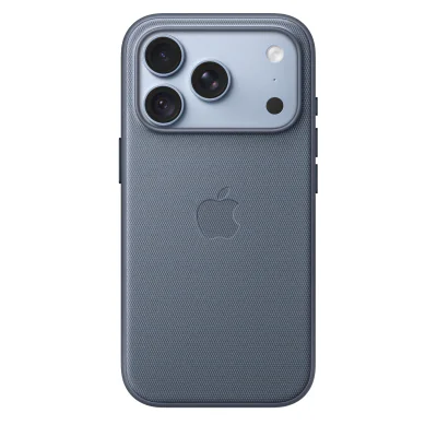 Husă Apple TechWoven cu MagSafe pentru iPhone 18 Pro, Chambray Blue