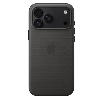 Husă Apple TechWoven cu MagSafe pentru iPhone 18 Pro Max, Black