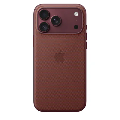 Husă Apple TechWoven cu MagSafe pentru iPhone 18 Pro Max, Burgundy