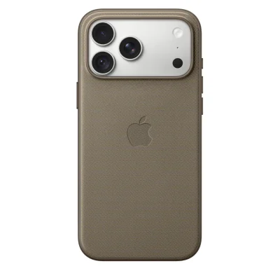 Husă Apple TechWoven cu MagSafe pentru iPhone 18 Pro Max, Taupe