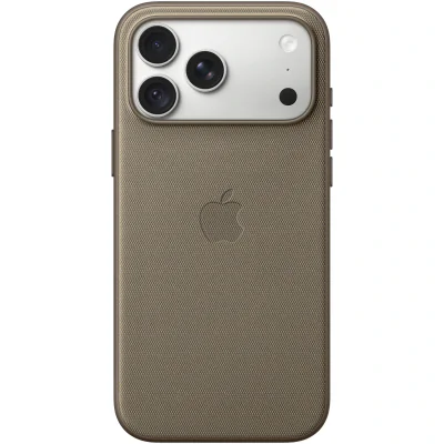 Husă Apple TechWoven cu MagSafe pentru iPhone 18 Pro Max, Taupe