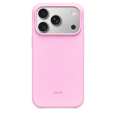 Husă Beats cu MagSafe pentru iPhone 17 Pro, Pebble Pink