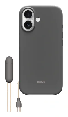 Husă Beats Kickstand cu MagSafe pentru iPhone 17, Granite Gray
