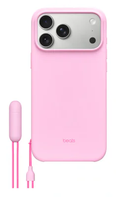 Husă Beats Kickstand cu MagSafe pentru iPhone 17 Pro Max, Pebble Pink